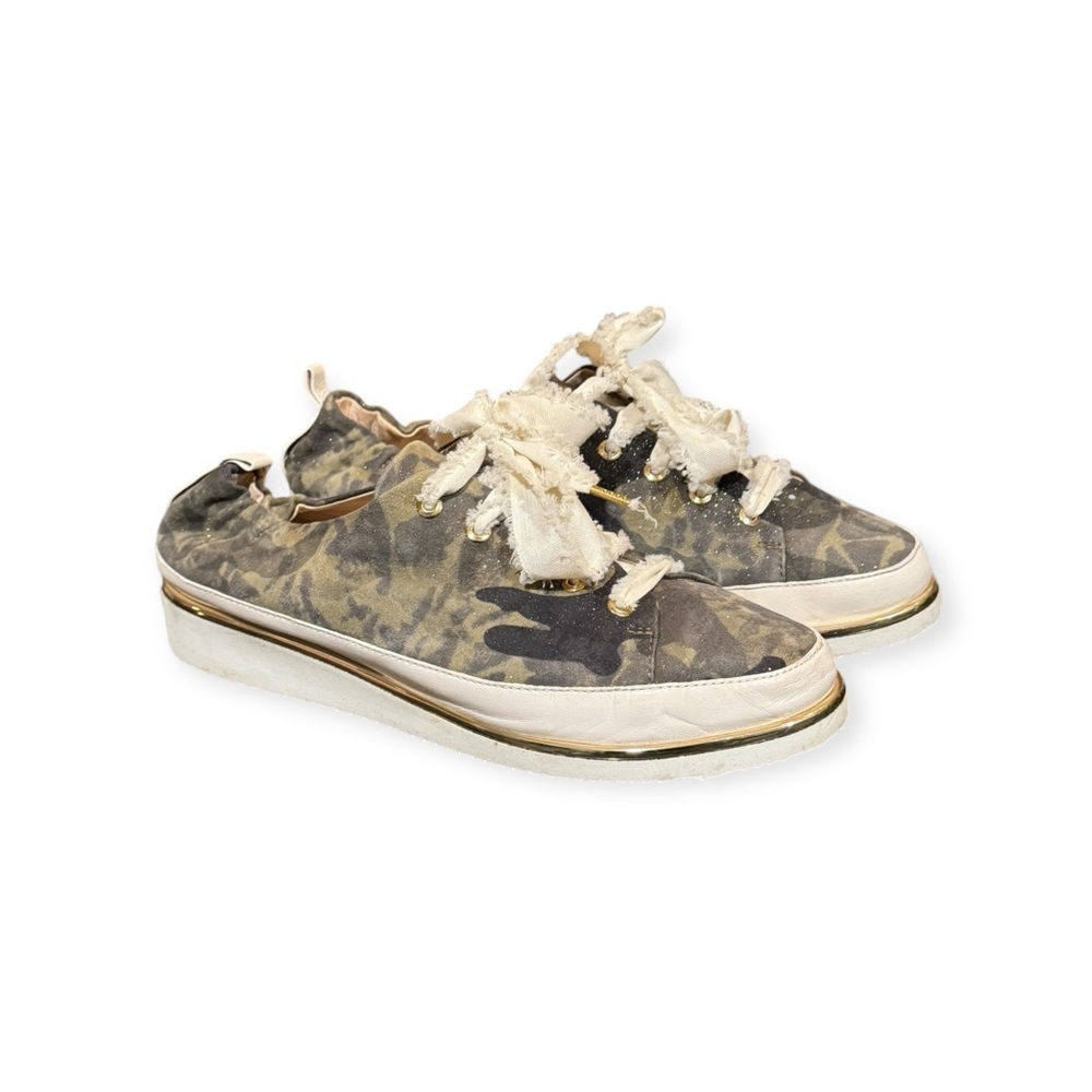 Ron White Camo Sneakers with Textured Fabric EU‎ 39.5 - Picture 8 of 10